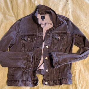 GAP Charcoal Denim Jacket